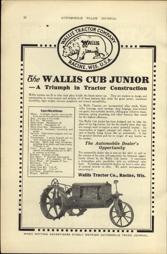 1917 paper car - auto, wallis