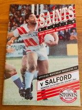 RUGBY PROGRAMME - Saints