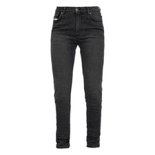 John Doe Jane High Mono Ladies Motorbike Riding Denim Jeans Used Black