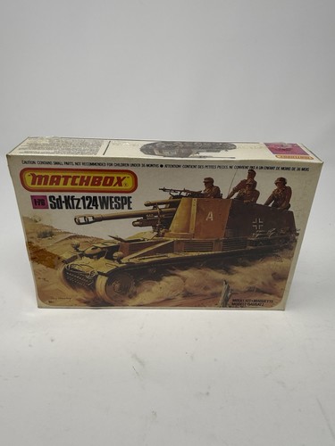 Matchbox kfz124 wespe - sd.kfz124, model