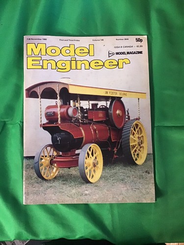 Model engineer nov 7 1980 - model,