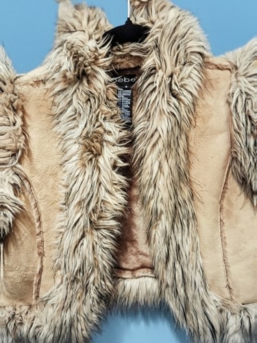Bebe faux suede vest - faux,