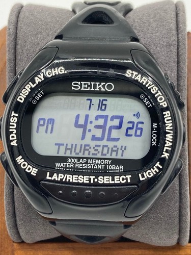 Seiko digital running watch - seiko,