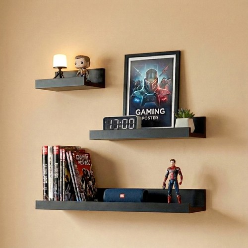 Set floating wall shelves - 3,