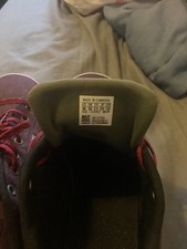 aston villa adidas trainers size 15