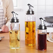 1pc Glass Olive Oil Bottle