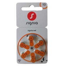 6x Siemens Signia Size 13 PR48