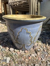 Vintage Glazed Blue Very Heavy