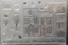 Kanban Crafts. Welcome To Your New Home Stamps. Mi Casa Es Su Casa.