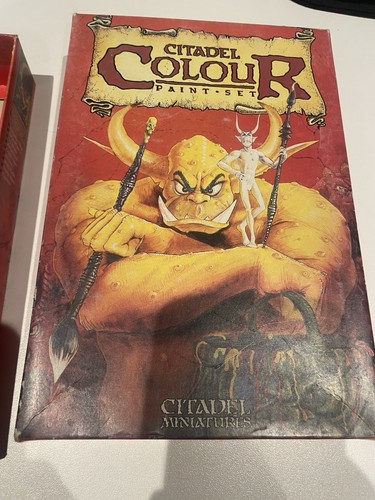 Citadel colour paint set - paint, empty