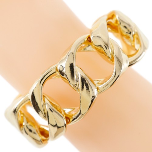 Chanel bangle plated - chanel, gold