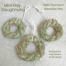 Meadow Hay Mini Ring Doughnuts