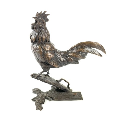 Solid bronze ltd cockerel - solid,
