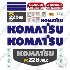 Fits Komatsu PC228USLC-3 Decal