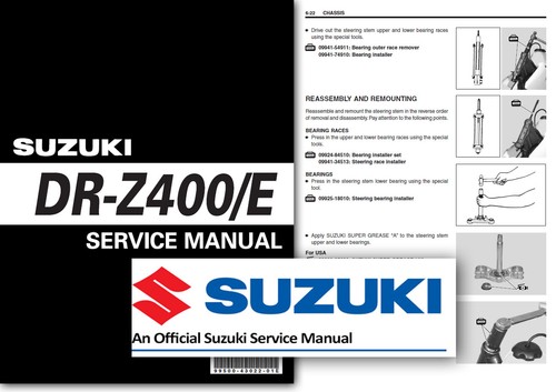 Suzuki z400 workshop - suzuki,