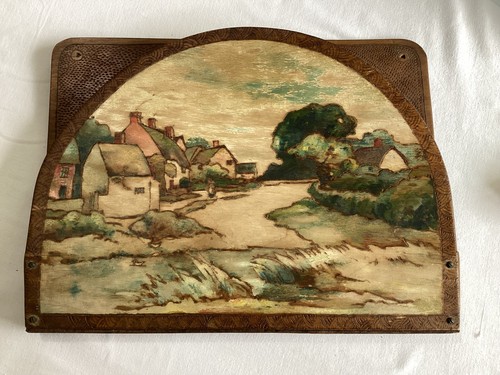Rare vintage wooden wall hung