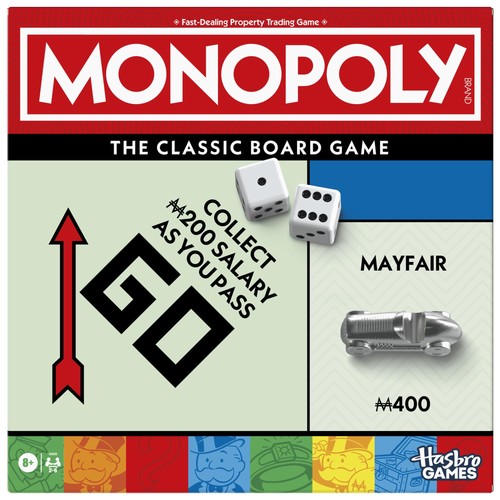 Monopoly board game - board, with