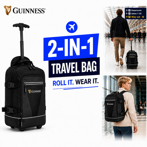 Guinness cabin backpack - 3-in-1,