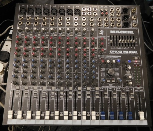 Mackie cfx12 channel mixer - channel,