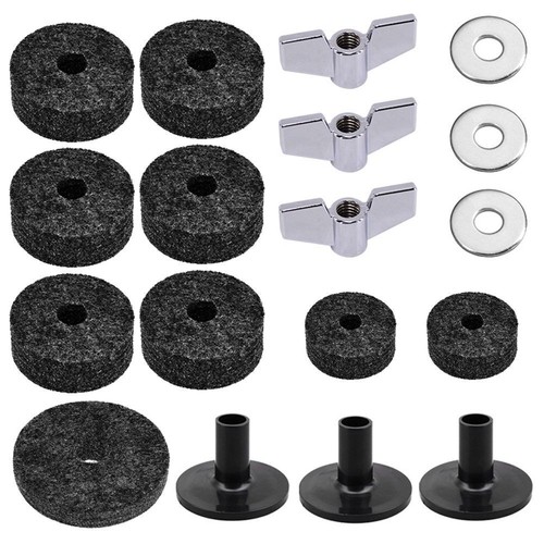 18pcs cymbal felts - set, good