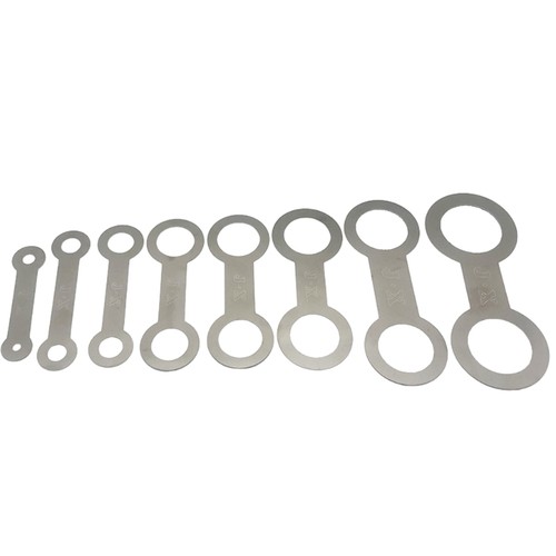 Metal sax pad - leveling, tool