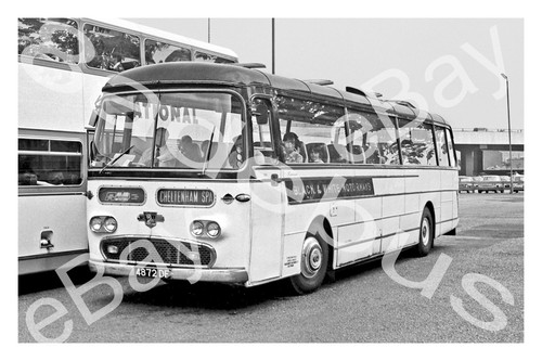 Bus photograph black white - photograph, &