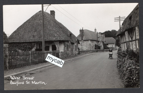 Postcard barford martin nr - st,