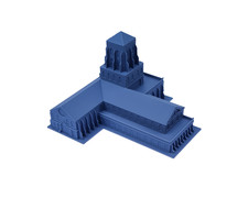 Gothic Church Temple Terrain