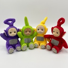 Teletubbies Small Plush Set x4 2015 Good 7” Tinky Winky Dipsy Laa-Laa Po
