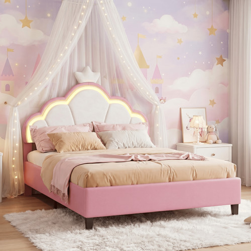 3ft single bed velvet - bed,