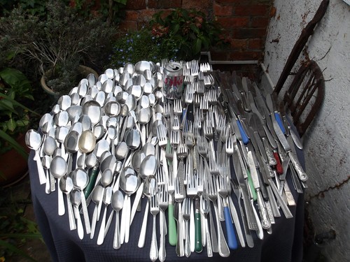 Job lot cutlery - job, just