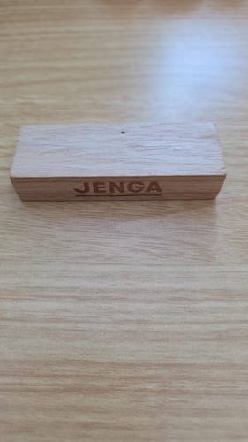 Spare jenga block - jenga, original