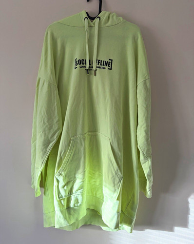 Hoodie green logo - -,