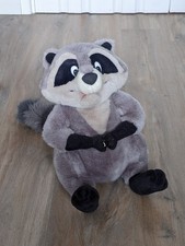 Vintage Disney Pocahontas Meeko Racoon Large Soft Plush Toy - life size!