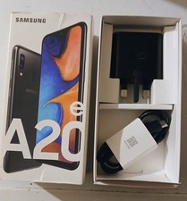Samsung Galaxy A20e Smartphone 32GB Black Dual SIM Unlocked