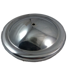 CHROME STEEL WHEEL HUB CAP STUD CUP COMPATIBLE WITH MG TD TF -A2