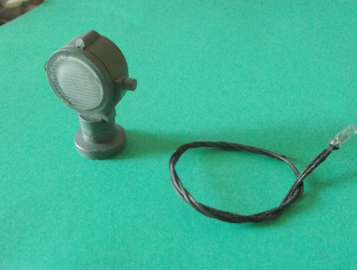Large searchlight working - searchlight, (