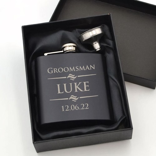 Personalised best man hip - best,