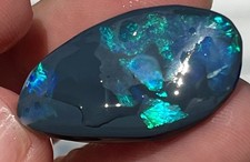 Jet Black Opal Rub 13ct