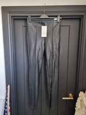 Zara Black PU Faux Leather