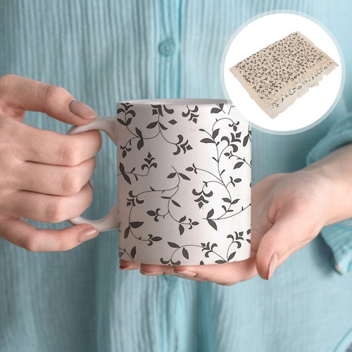 Decorative pottery decal - decorative,