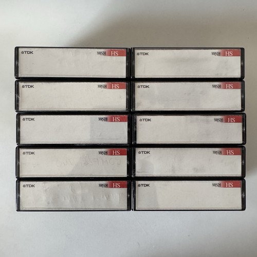 10x vhs tdk 45 - 10x, vhs-c