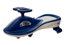 Wiggle Swing Car Ride-On Toddler Push Scooter Toy for Children – Navy