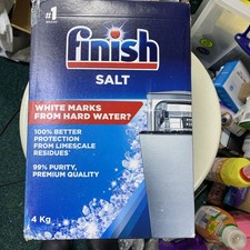 Finish Dishwasher Salt 4kg Soften Water to Prevent Limescale & Watermarks