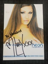 LUCY PINDER Signed to Howard