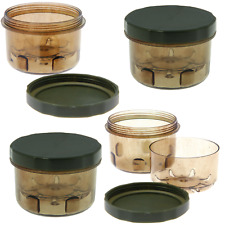 4 x NGT CARP FISHING GLUG POTS