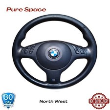 BMW E39 E46 3 5 series - M Sport Leather Steering Wheel Airbag Unit Complete .38