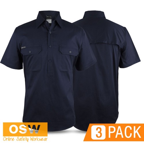 Mens navy close front - navy,
