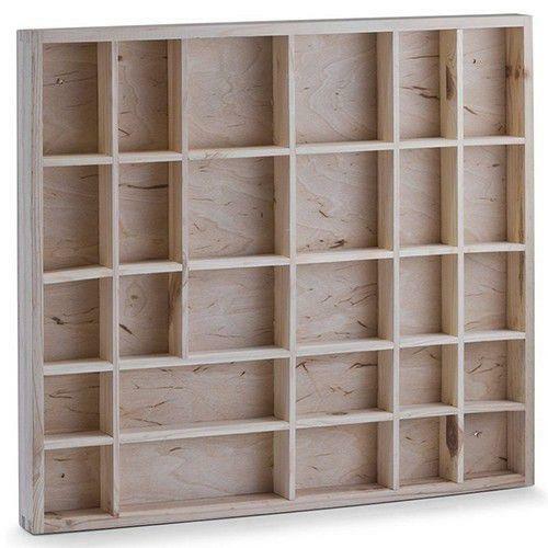 Wooden shadow box rectangle - wooden,