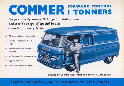 Commer forward control 1600 - forward,